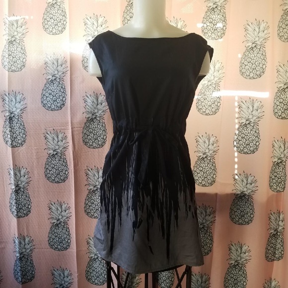 DYNAMITE BLACK DRESS SIZE TP/XS - Picture 6 of 8